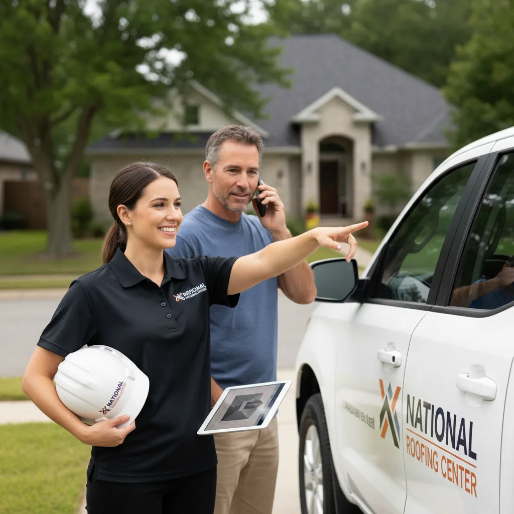 National Roofing Center customer support in Arlington